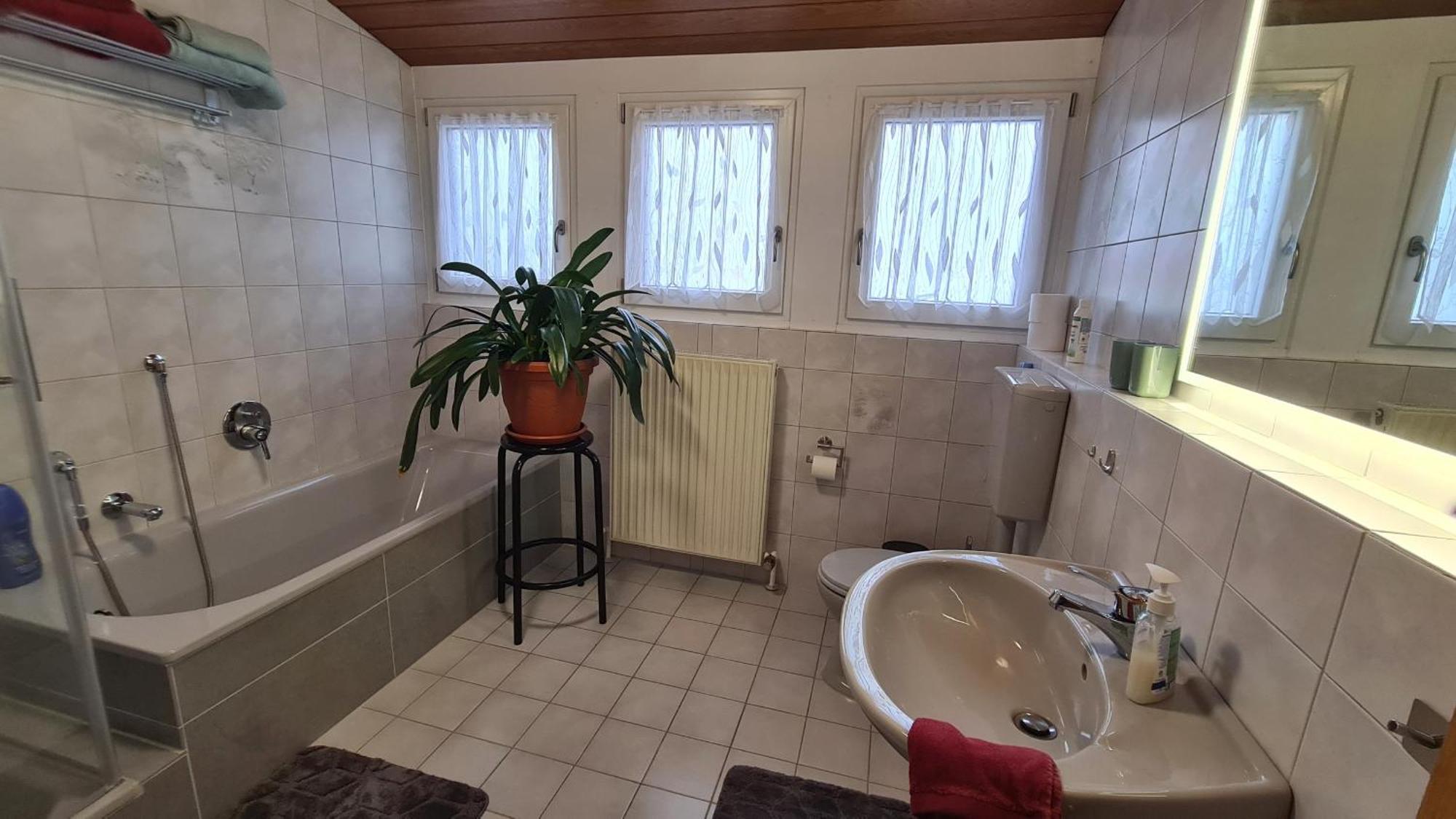 Gemuetliche 120 Qm Ferienwohnung Mit Balkon Adelsdorf ภายนอก รูปภาพ